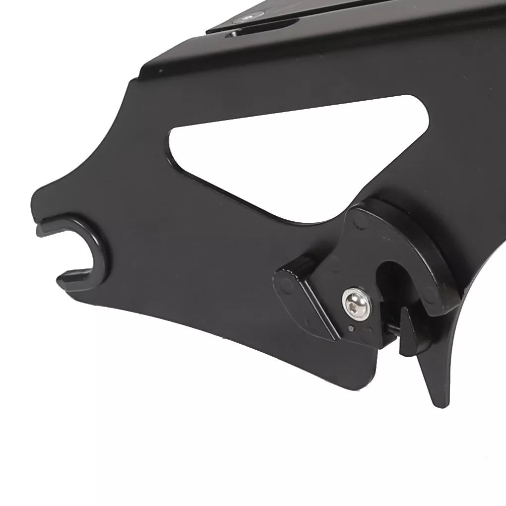 Two Up Tour Pack Mount Rack Bracket For Harley Touring Road King Glide