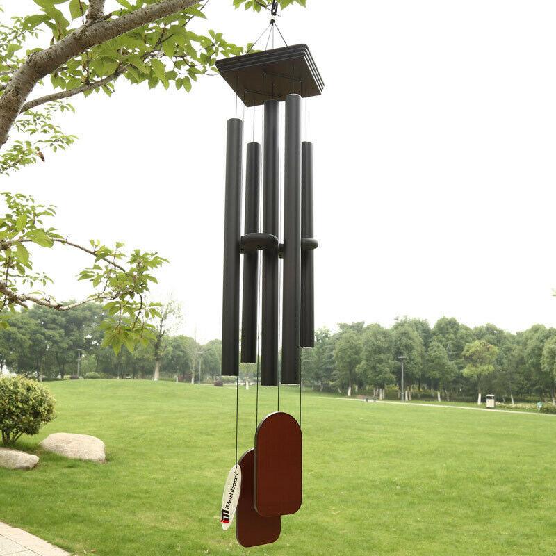 Large Outdoor Metal Tube Bass Sympathy Wind Chimes - Westfield Retailers
