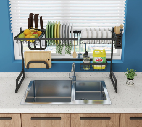 Over Kitchen Sink Dish Drying Rack - Westfield Retailers