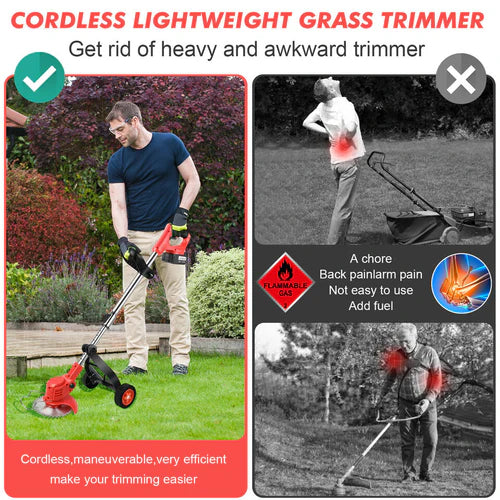 Bye-Bye Battery Blues: The Long-Lasting Power of "Grazer Weed Cutter"