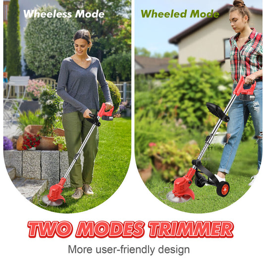 Walkway Wow Factor: Maintain a Picture-Perfect Path with "Grazer Weed Cutter"