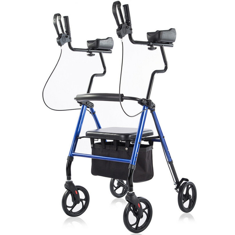 Premium Standing Upright Senior Walker With Seat - Westfield Retailers