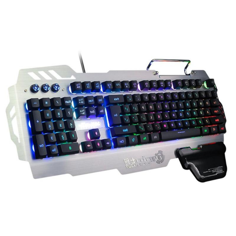 Premium Light Up PC RGB White Gaming Keyboard - Westfield Retailers