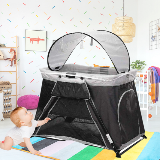 Large Spacious Portable Travel Baby Crib - Westfield Retailers