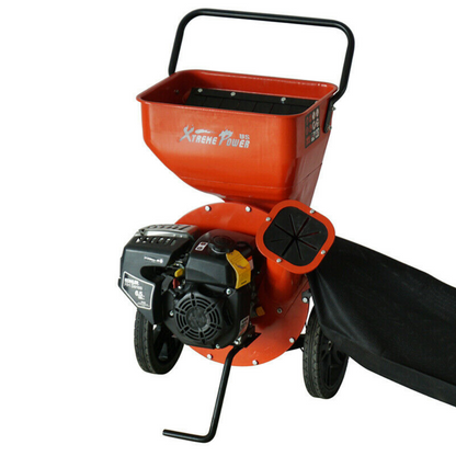 Powerful Gas Powered Tree Wood Chipper Shredder 196cc - Westfield Retailers