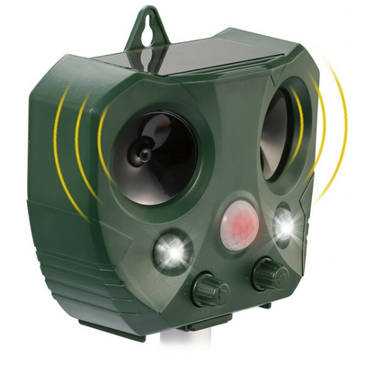 Powerful Ultrasonic Garden Squirrel Repeller Deterrent - Westfield Retailers