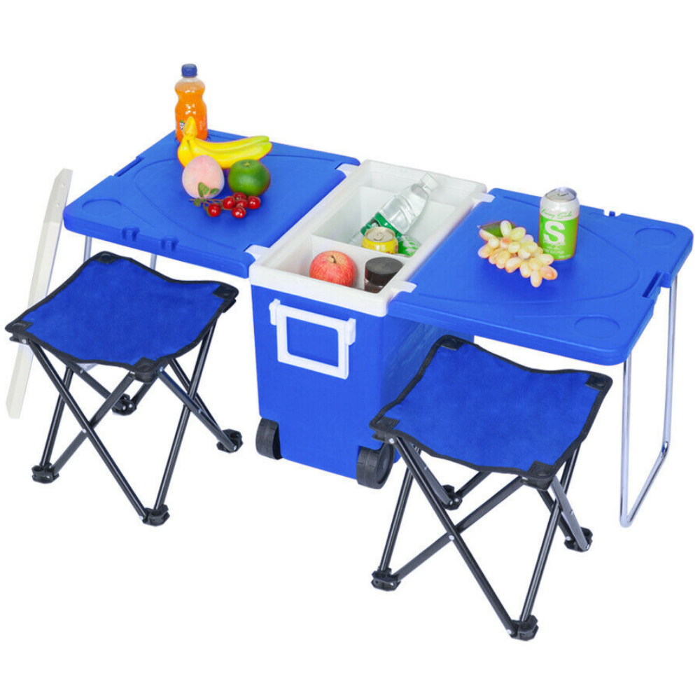 Small Folding Portable Picnic Table With Cooler - Westfield Retailers