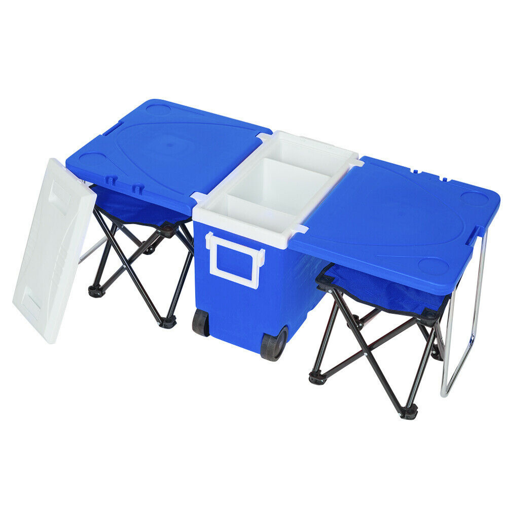 Small Folding Portable Picnic Table With Cooler - Westfield Retailers