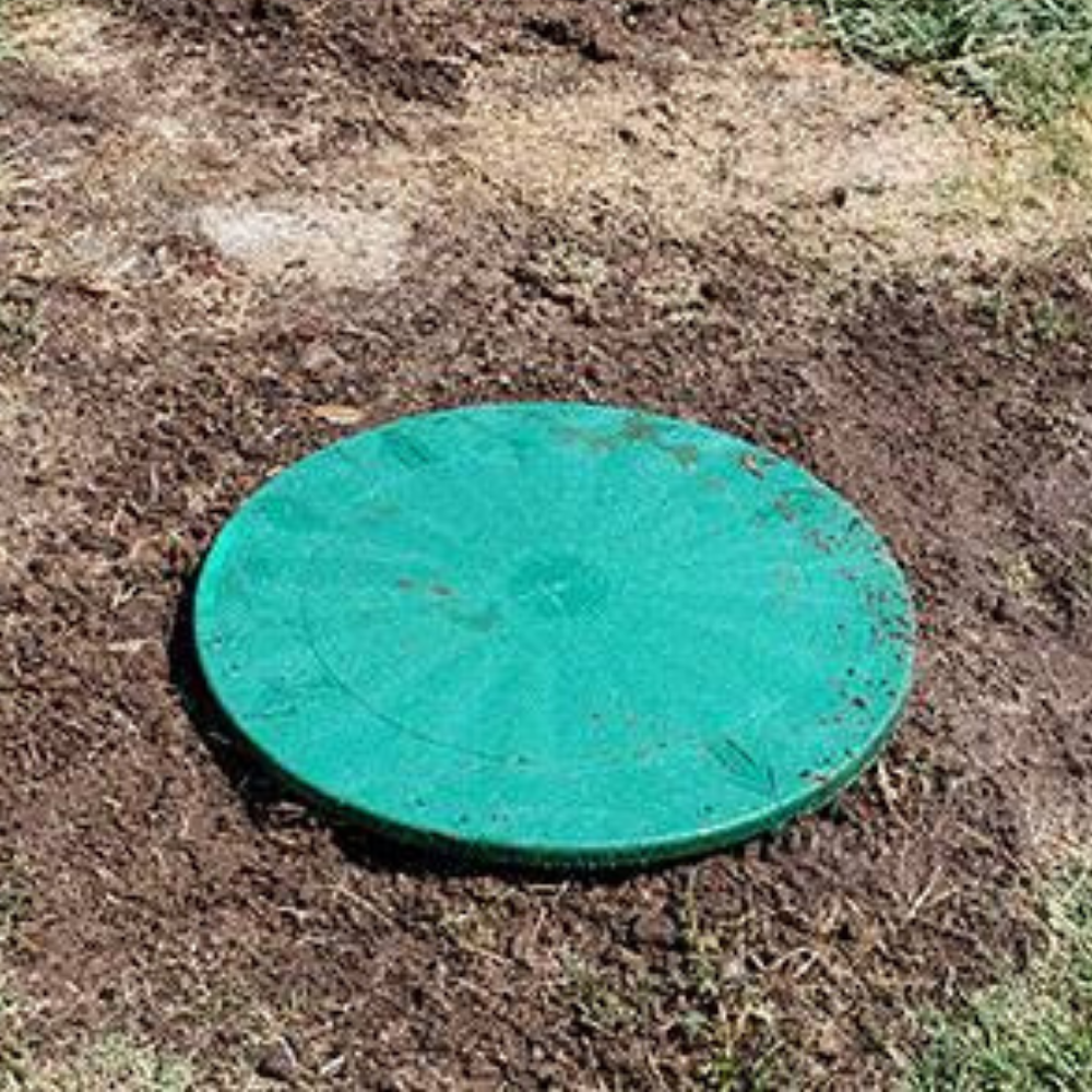 Large Flat Septic Tank Riser Replacement Lid Cover 24" - Westfield Retailers