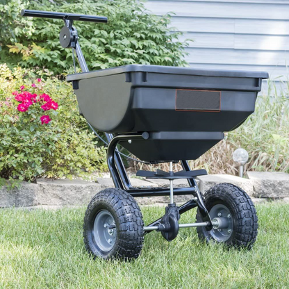 Large Pull Behind Manure Compost Fertilizer Spreader 85 lbs - Westfield Retailers