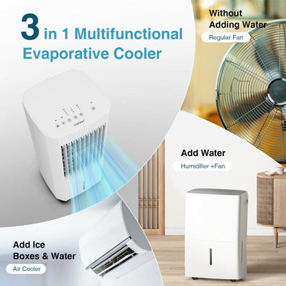 3-in-1 Evaporative Air Cooler with 3 Modes