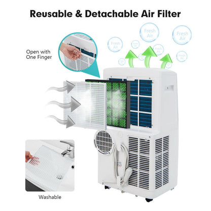 12000 BTU(Ashrae) Portable Air Conditioner with Smart App Control