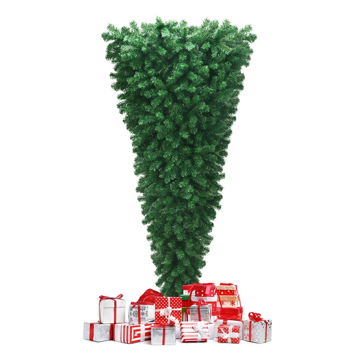 7 ft Unlit Upside Down Artificial Christmas Tree - Westfield Retailers