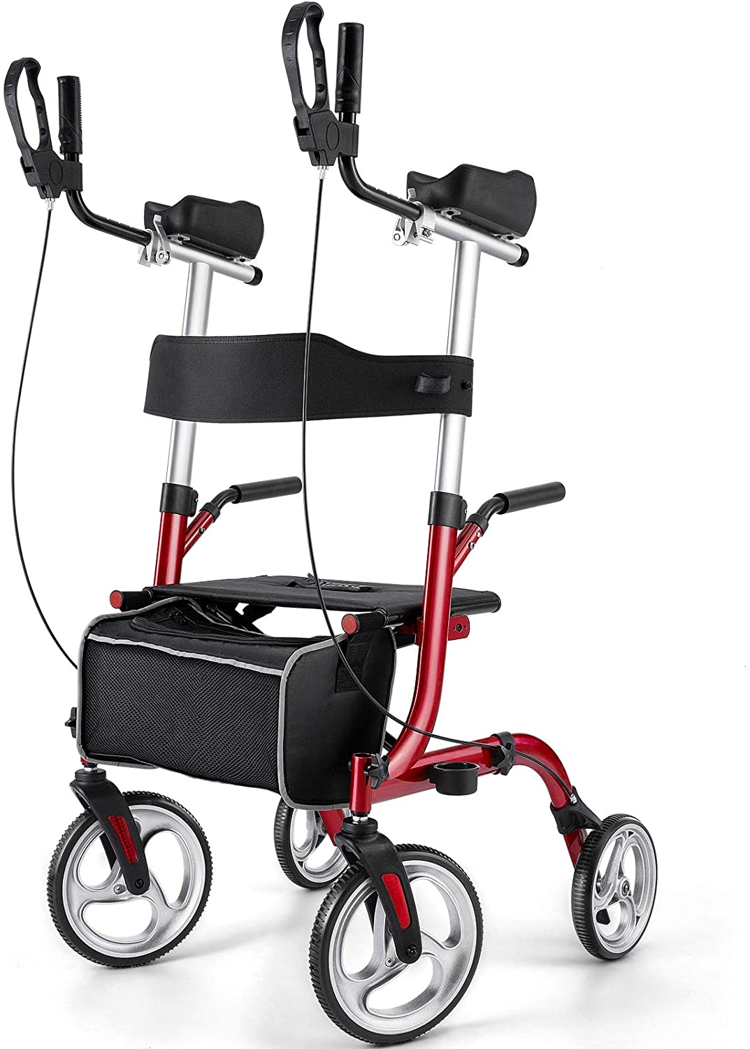 Standing Upright Senior Straight Walker / Rollator - Westfield Retailers