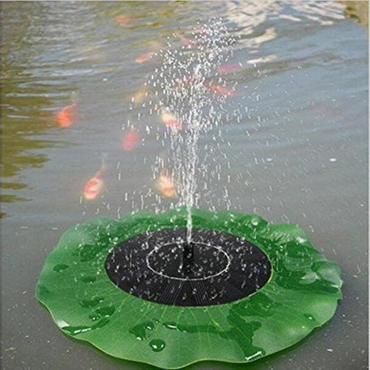 Solar Powered Leaf Shaped Garden Bird Bath Water Fountain Pump - Westfield Retailers