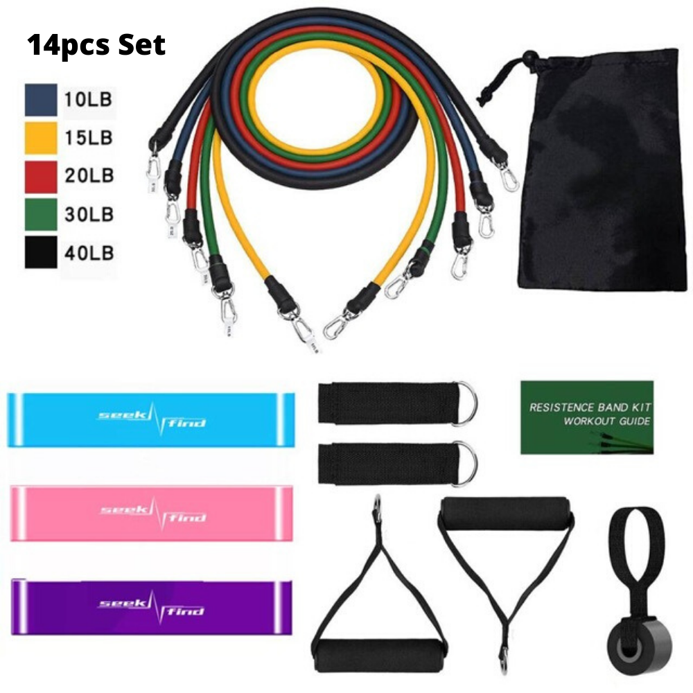 Resistance Exercise Workout Bands For Arms Stretch Set - Westfield Retailers