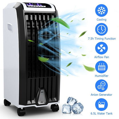 Portable Air Conditioning Cooler with 3 Wind Modes and Timer - Westfield Retailers