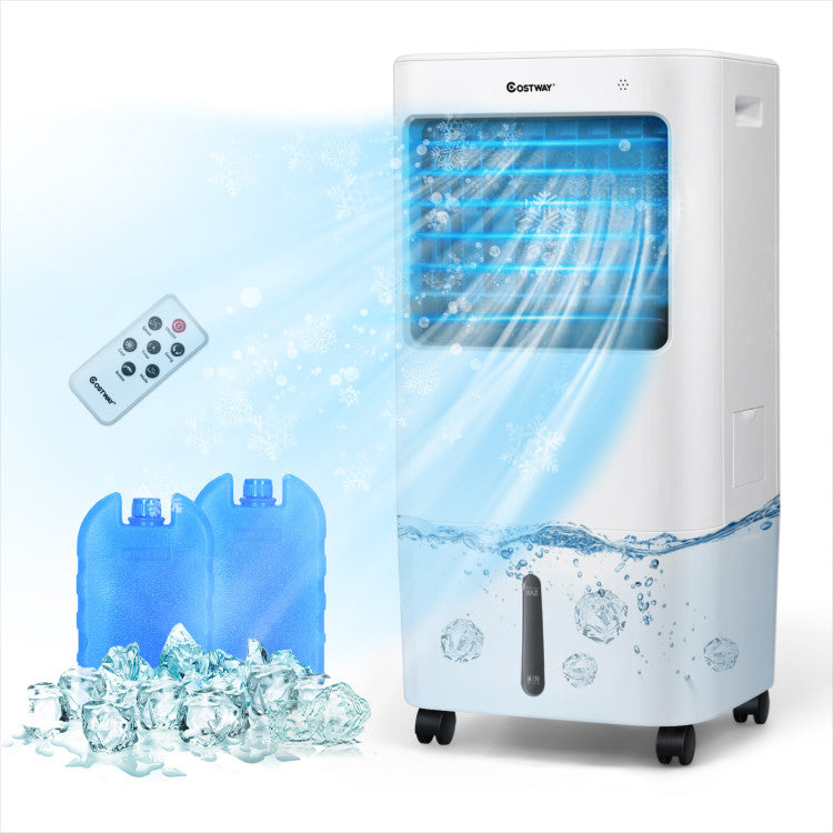 3-in-1 Evaporative Portable Air Cooler Fan with Remote Control