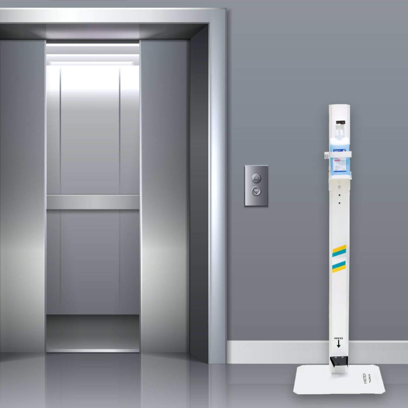 Premium Adjustable Free Standing Sanitizer Station Dispenser Stand - Westfield Retailers