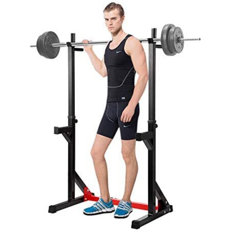 Bench Press Half Rack Adjustable Home Gym Bench Press And Squat Barbell Half Rack – Westfield ...