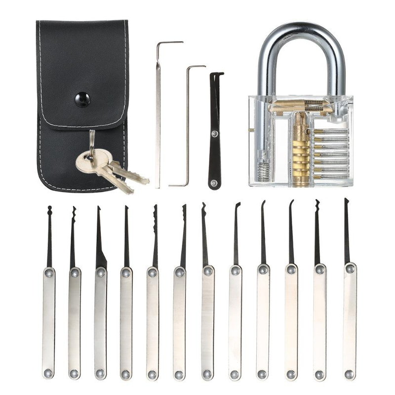 Ultimate Beginners Lock Picking Tool Set 15 pcs - Westfield Retailers