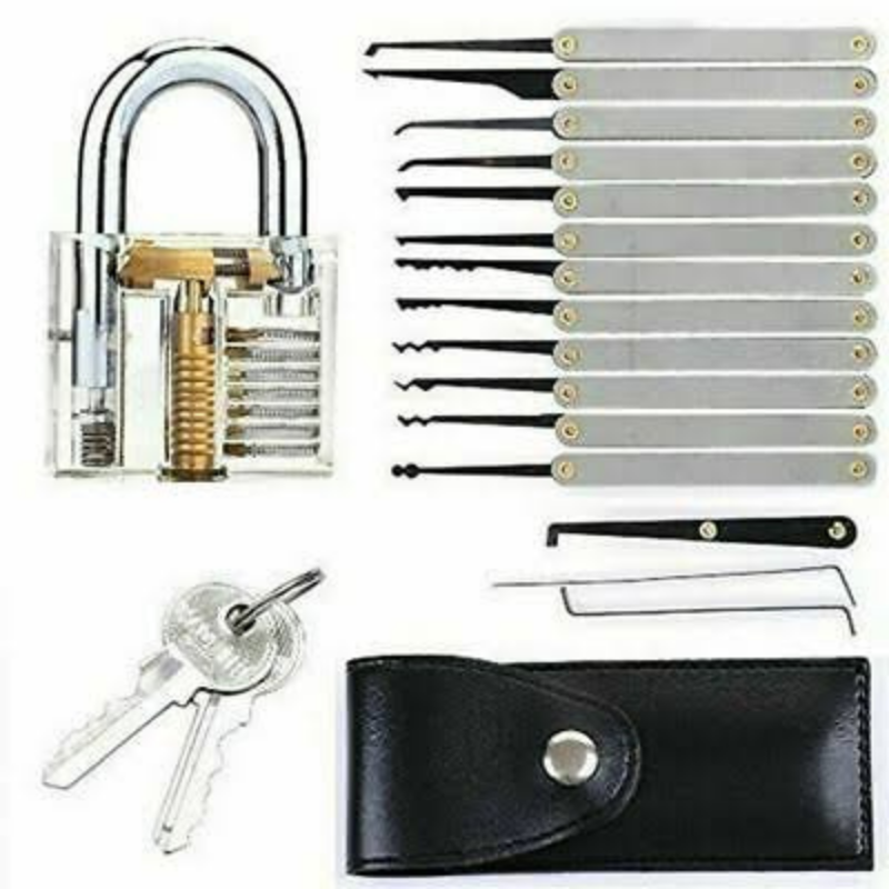 Ultimate Beginners Lock Picking Tool Set 15 pcs - Westfield Retailers