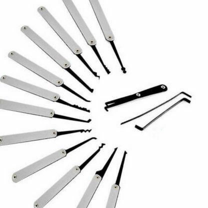 Ultimate Beginners Lock Picking Tool Set 15 pcs - Westfield Retailers