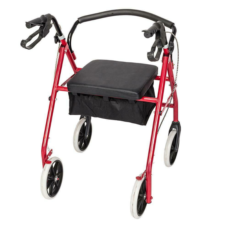 Foldable Senior Rolling Walker With Seat And Wheels - Westfield Retailers