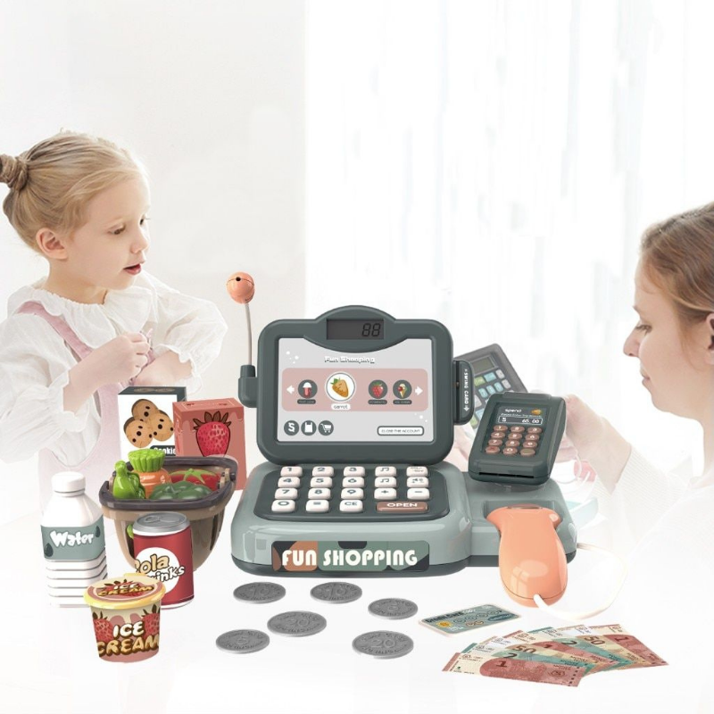 Smart Kids Cash Register Play Toy With Scanner - Westfield Retailers