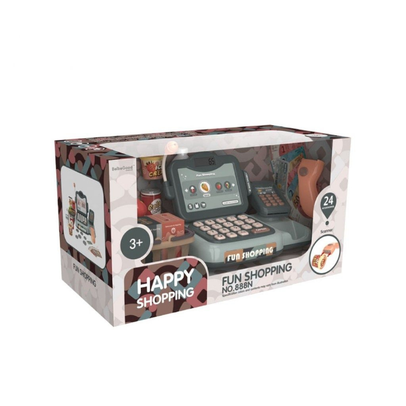 Smart Kids Cash Register Play Toy With Scanner - Westfield Retailers