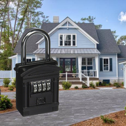 Heavy Duty Portable Combination Door Key Lock Box Safe - Westfield Retailers