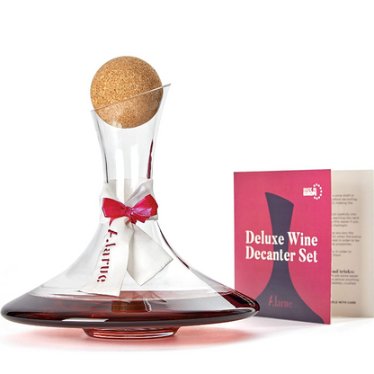 Unique Glass Wine Decanter Set - Westfield Retailers