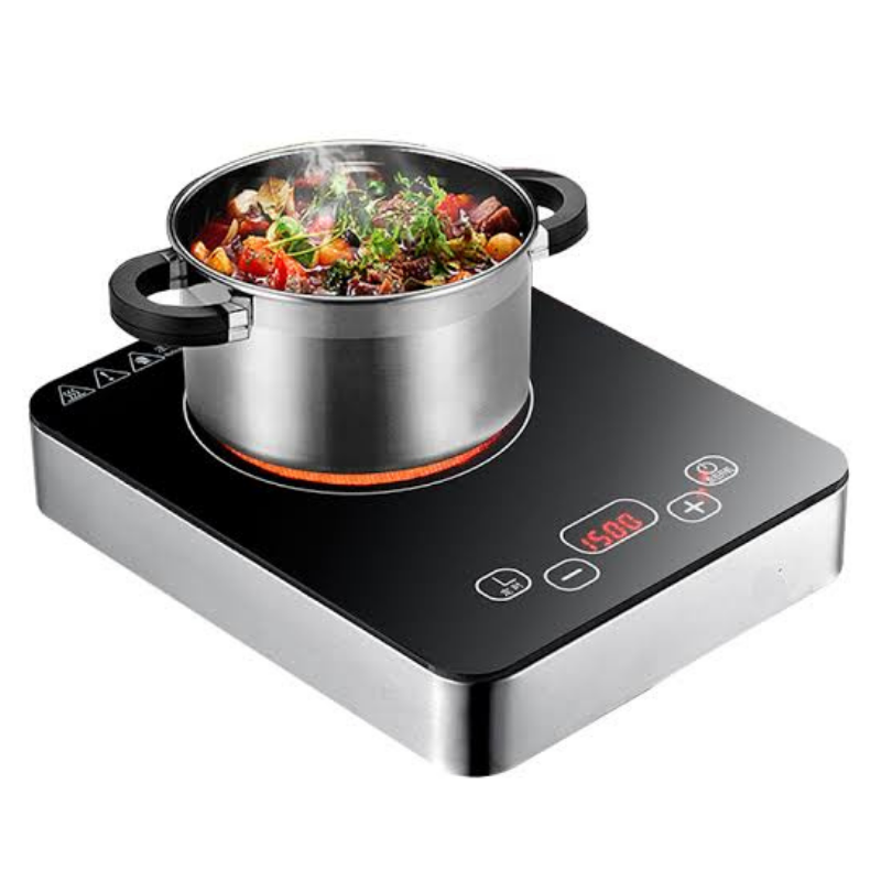 Portable Small Electric Induction Cooker With Single Burner 9.8in - Westfield Retailers