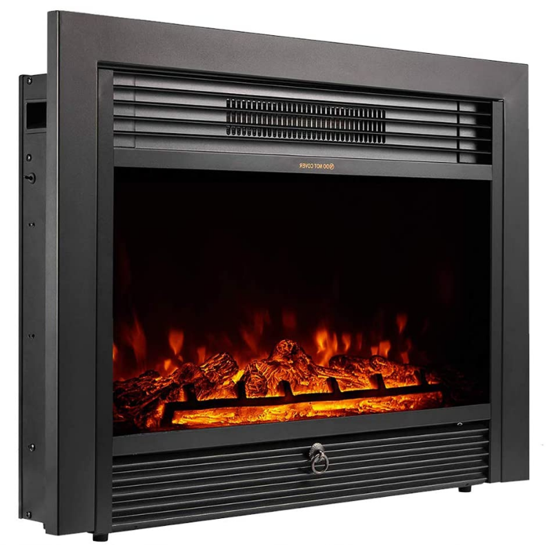 Premium Indoor LED Electric Fireplace Heater Insert - Westfield Retailers