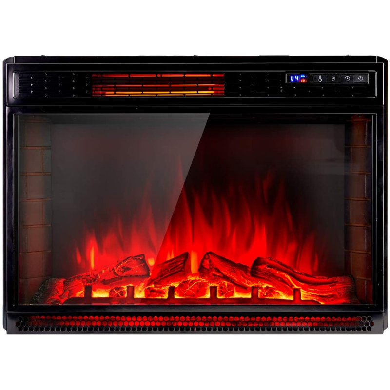 Premium Indoor LED Electric Fireplace Heater Insert - Westfield Retailers