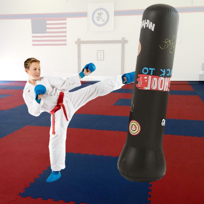 Premium Inflatable Free Standing Punching Bag 62 in - Westfield Retailers