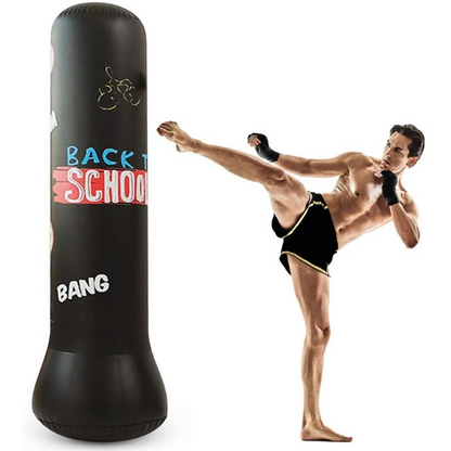 Premium Inflatable Free Standing Punching Bag 62 in - Westfield Retailers