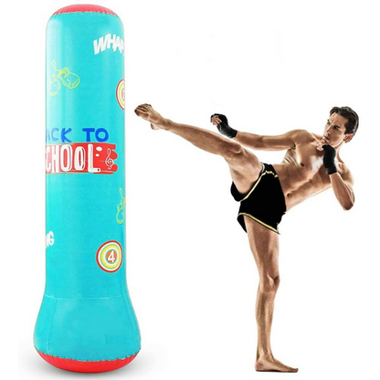 Premium Inflatable Free Standing Punching Bag 62 in - Westfield Retailers