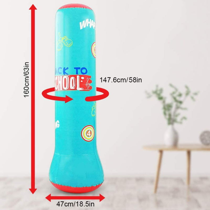 Premium Inflatable Free Standing Punching Bag 62 in - Westfield Retailers