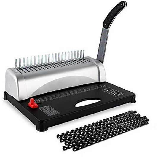 Premium Book Spiral Comb Binding Machine 21 Hole - Westfield Retailers