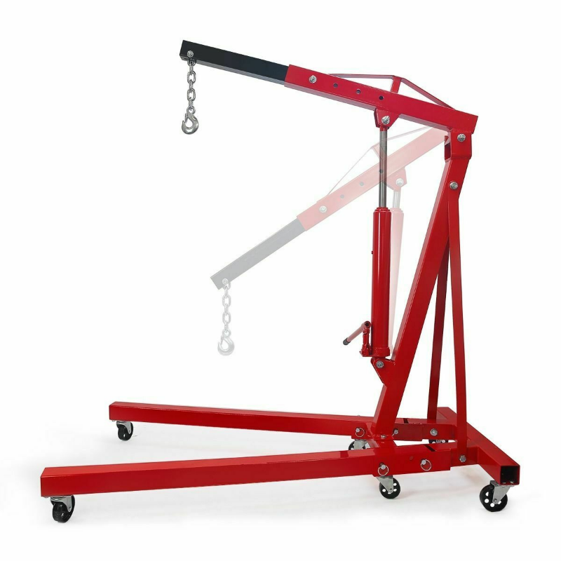 Heavy Duty 2 Ton Motor Engine Lift Hoist Cherry Picker - Westfield Retailers