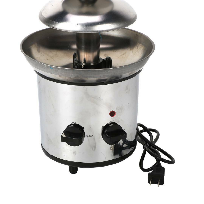 4 Tier Chocolate Fondue Fountain Stainless Steel Machine - Westfield Retailers