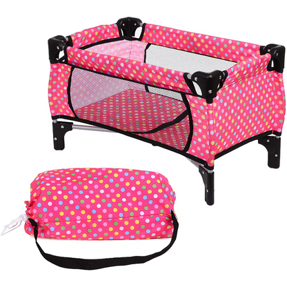 Premium Portable Baby Doll Crib Bed Set - Westfield Retailers