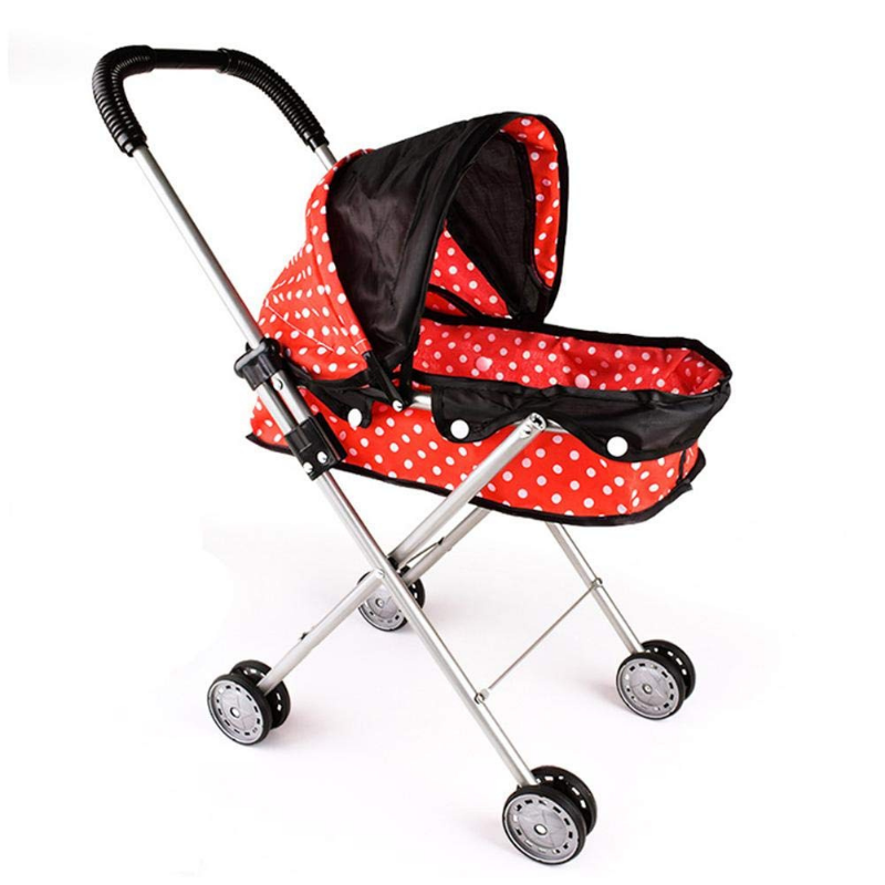 Lightweight Baby Doll Toy Stroller Carriage Red - Westfield Retailers