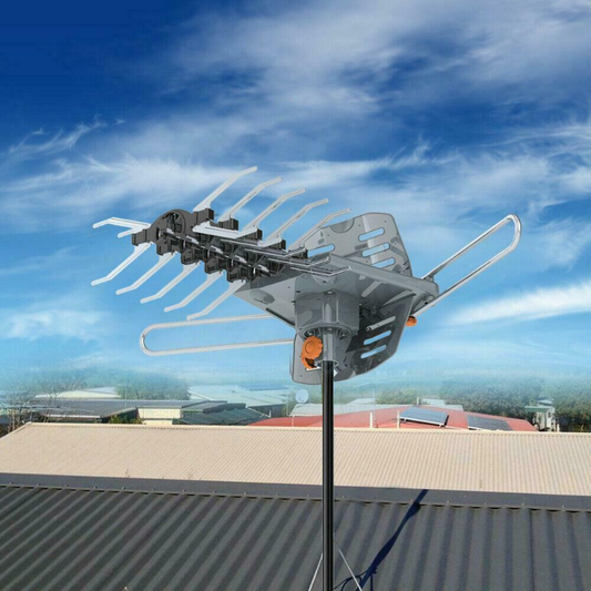 Ultra Long Range Digital Amplified Outdoor TV Antenna 200 Miles - Westfield Retailers