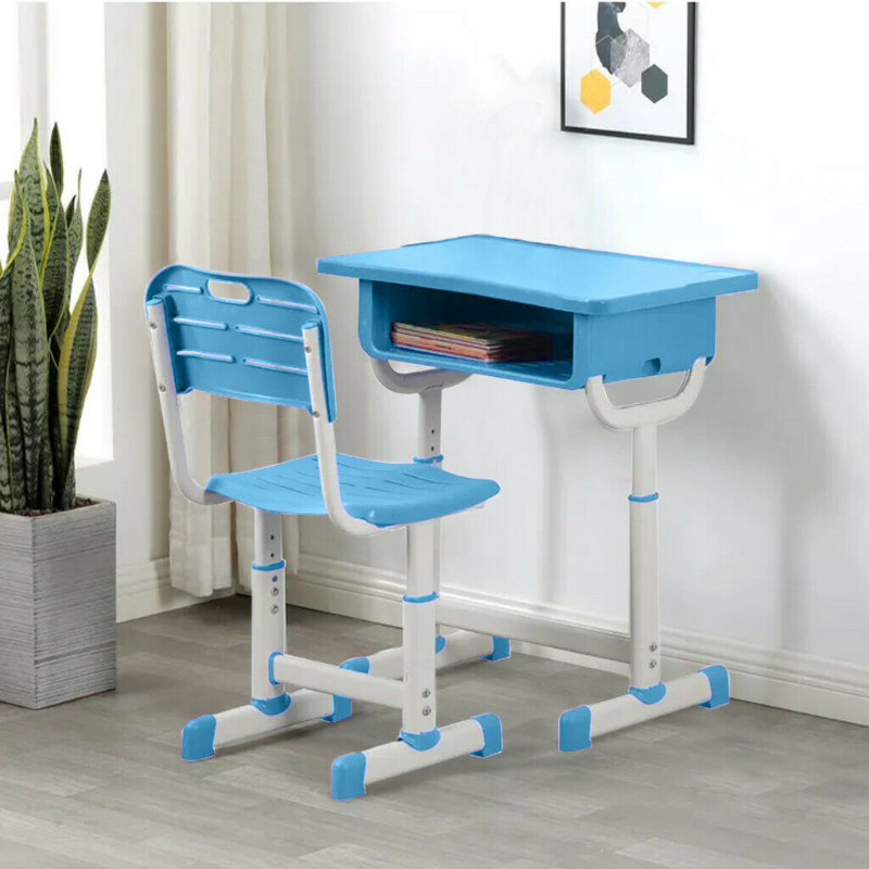 Kids Wooden Homework Study Desk And Chair Set - Westfield Retailers