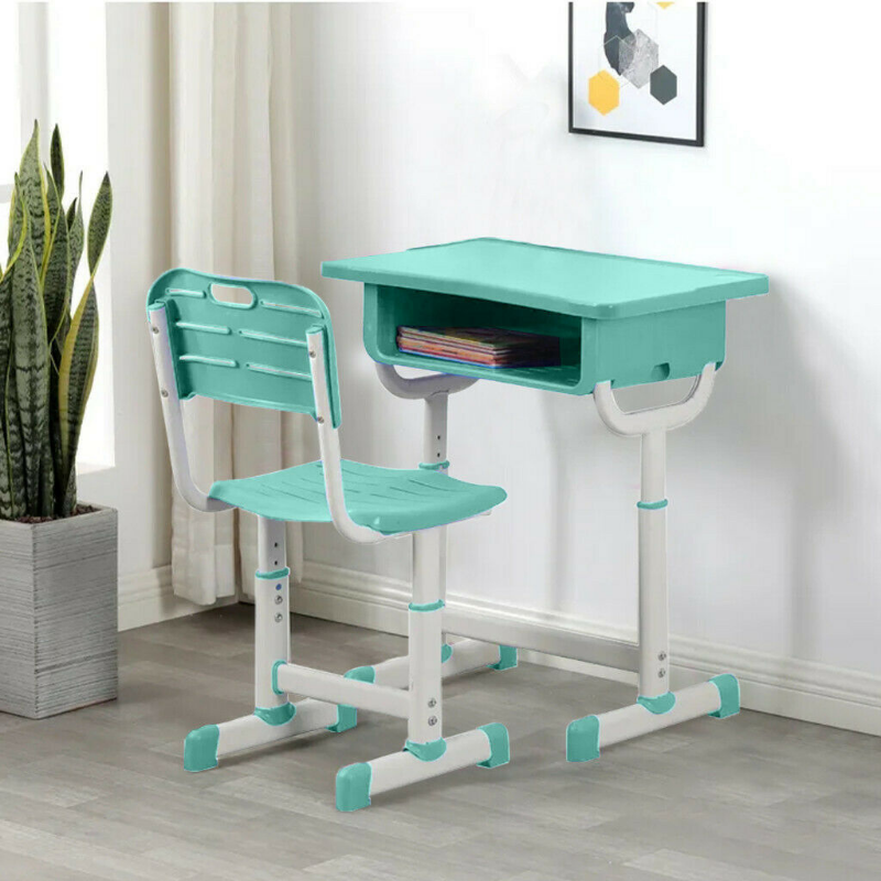 Kids Wooden Homework Study Desk And Chair Set - Westfield Retailers