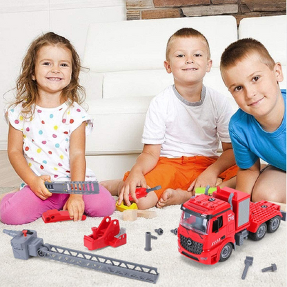 Realistic Kids DIY Fire Engine Truck Toy - Westfield Retailers