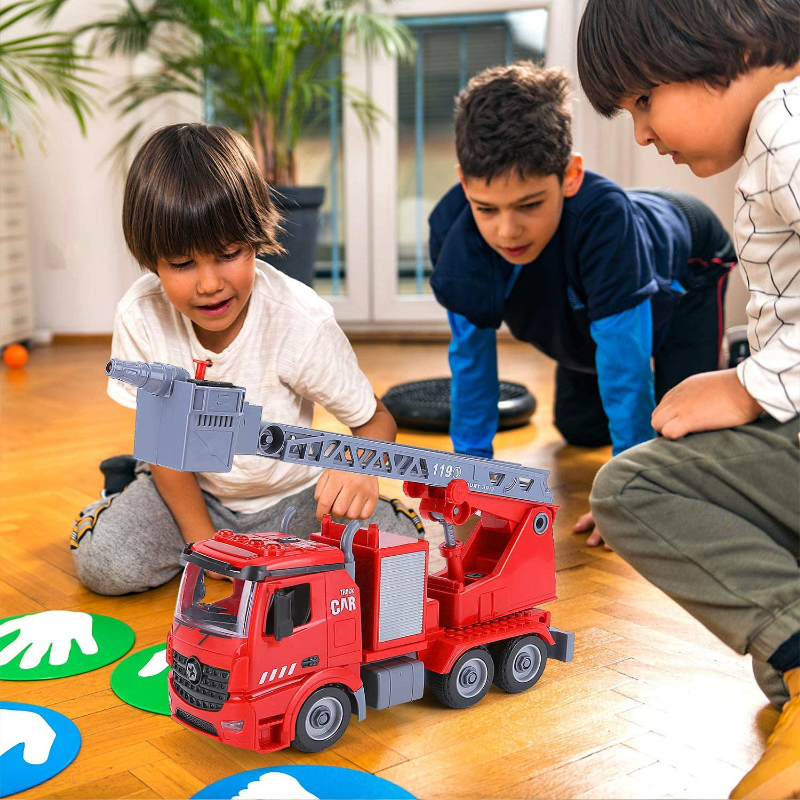 Realistic Kids DIY Fire Engine Truck Toy - Westfield Retailers