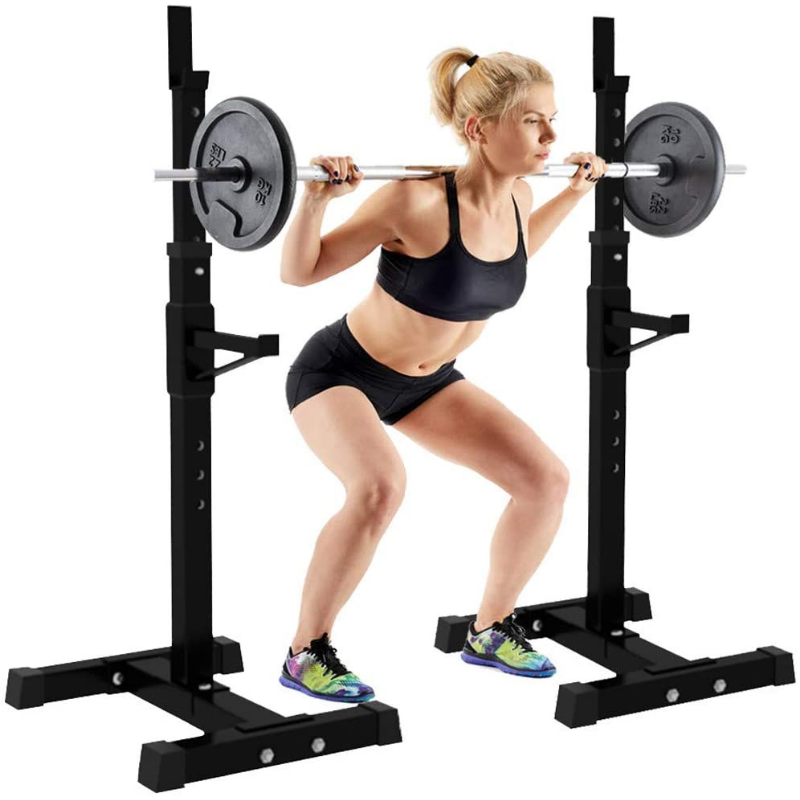 Portable Home Gym Adjustable Half Squat Rack Stand - Westfield Retailers